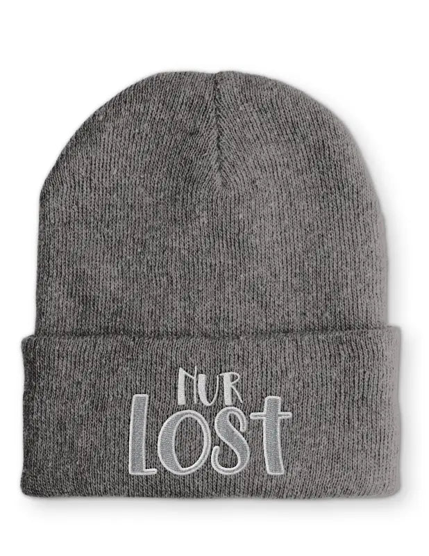 
                      
                        Nur Lost Mütze Beanie perfekt für die kalte Jahreszeit - Grey
                      
                    