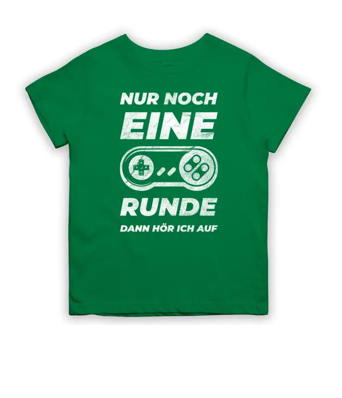 
                      
                        Nur noch eine Runde dann hör ich auf T - Shirt Kinder - 104 - 110 / Grün
                      
                    