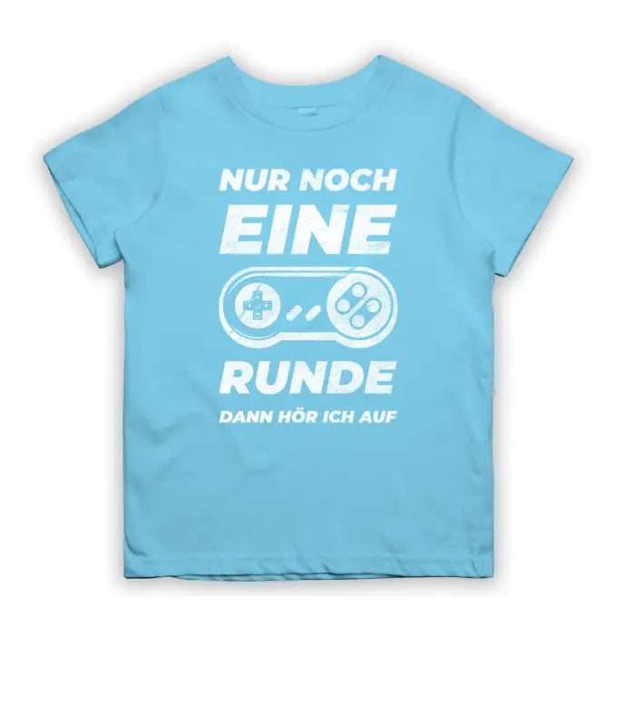 
                      
                        Nur noch eine Runde dann hör ich auf T - Shirt Kinder - 104 - 110 / Light Blue
                      
                    