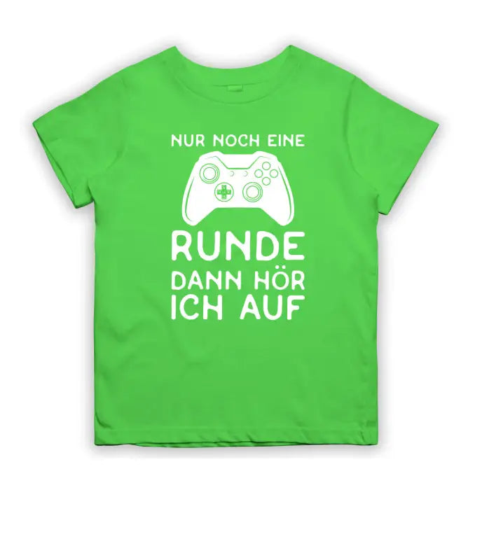 
                      
                        Nur noch eine Runde dann hör ich auf T - Shirt Kinder - 104 - 110 / Lime
                      
                    