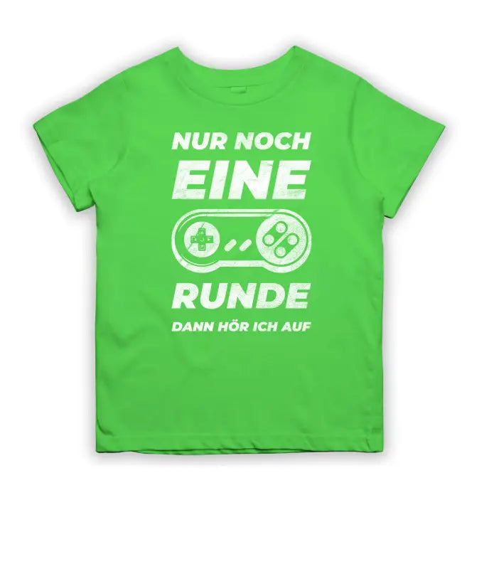 
                      
                        Nur noch eine Runde dann hör ich auf T - Shirt Kinder - 104 - 110 / Lime
                      
                    