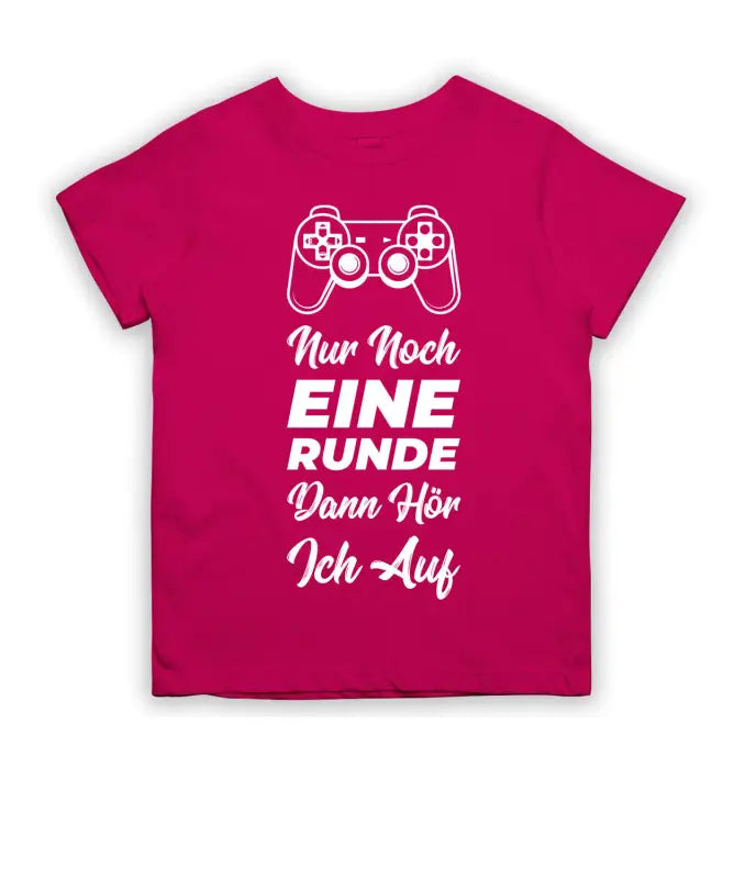 
                      
                        Nur noch eine Runde dann hör ich auf T - Shirt Kinder - 104 - 110 / Pink
                      
                    