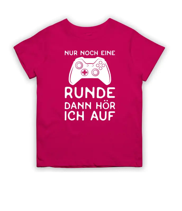 
                      
                        Nur noch eine Runde dann hör ich auf T - Shirt Kinder - 104 - 110 / Pink
                      
                    