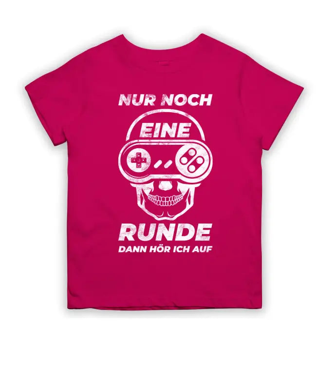 Nur noch eine Runde dann hör ich auf T - Shirt Kinder - 104 - 110 / Pink