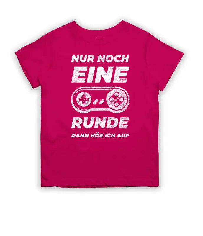 
                      
                        Nur noch eine Runde dann hör ich auf T - Shirt Kinder - 104 - 110 / Pink
                      
                    