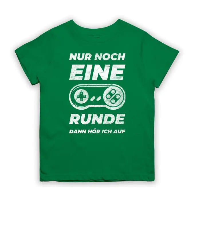 Nur noch eine Runde dann hör ich auf T-Shirt Kinder - tshirtladen - 