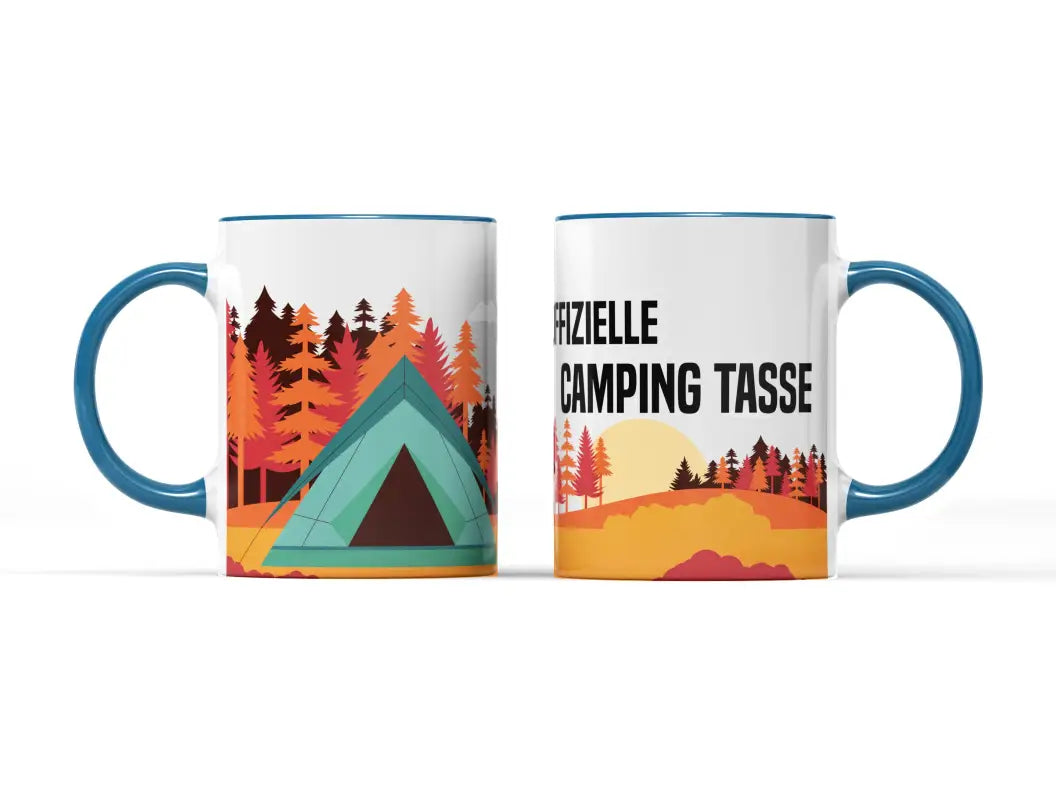 Offizielle Camping Tasse - Hellblau