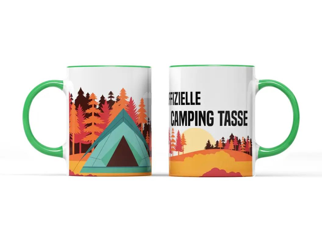 Offizielle Camping Tasse - Hellgrün