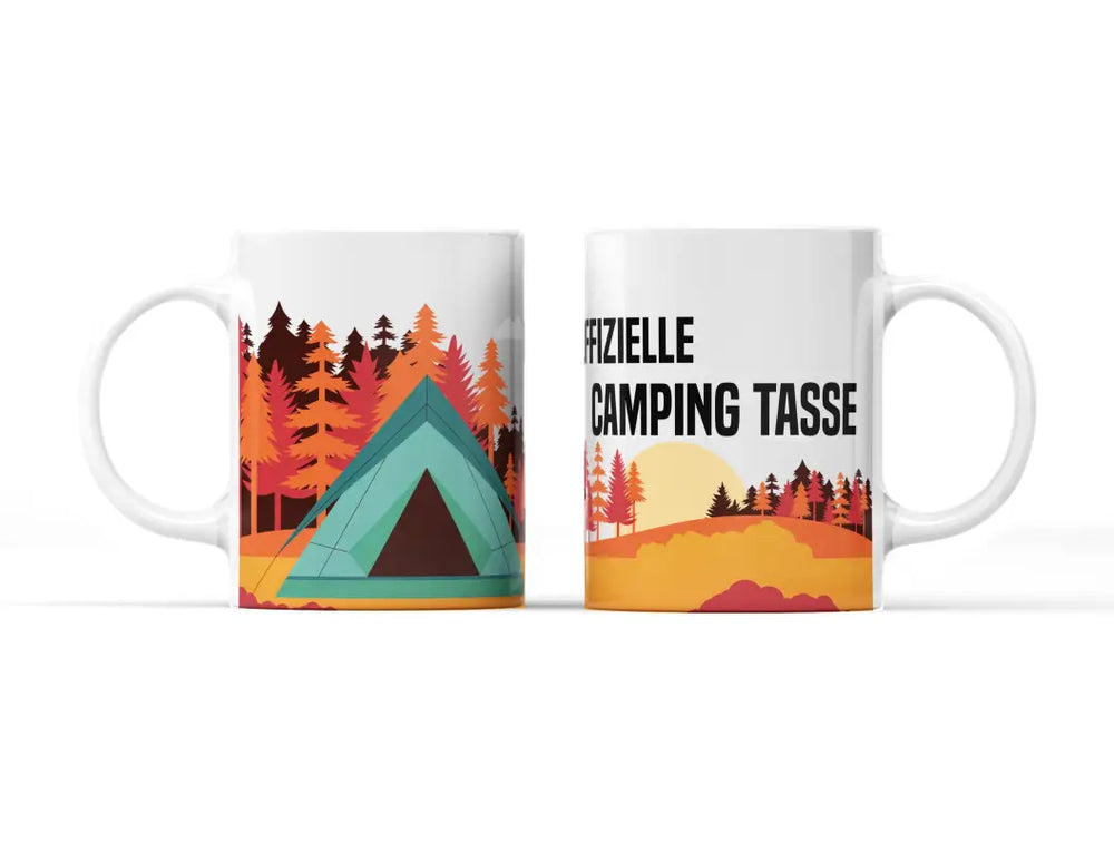 Offizielle Camping Tasse - Weiß