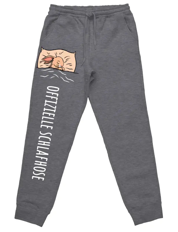 
                      
                        Offizielle Schlafhose ’Hase’ Jogginghose mit lustigem Spruch - Sports Grey / S
                      
                    