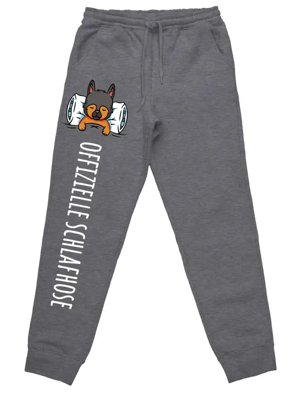 
                      
                        Offizielle Schlafhose ’Hund’ Jogginghose mit lustigem Spruch - Sports Grey / S
                      
                    