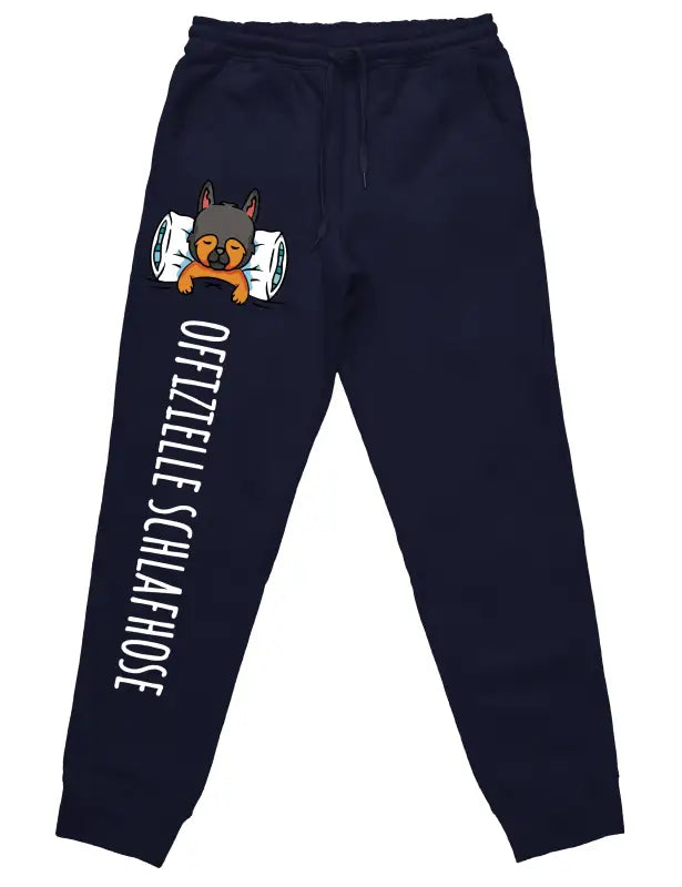 
                      
                        Offizielle Schlafhose ’Hund’ Jogginghose mit lustigem Spruch - Navy / S
                      
                    