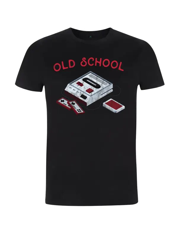 
                      
                        Oldschool Gaming Console Herren Gamer T - Shirt - S / Schwarz
                      
                    