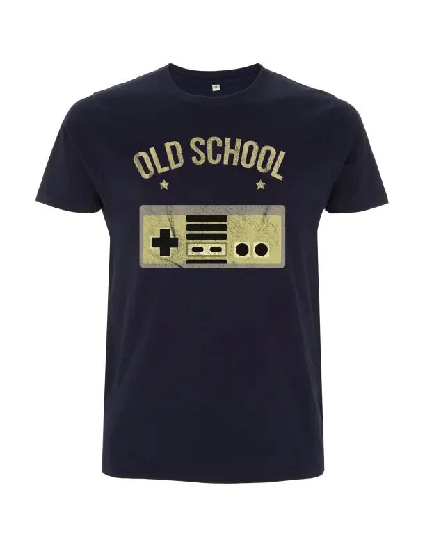 Oldschool Gaming Gamer Herren T - Shirt - S / Navy