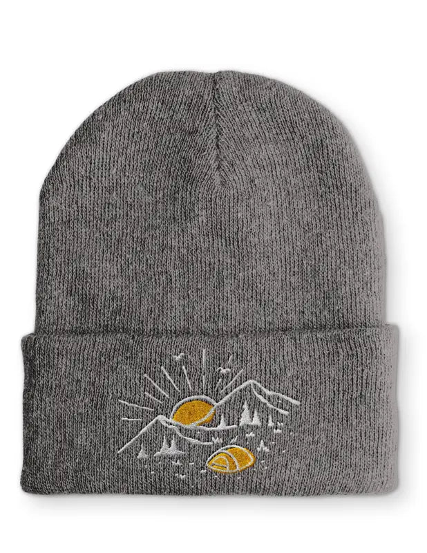 
                      
                        Outdoor Statement Beanie Mütze mit Spruch - Grey
                      
                    