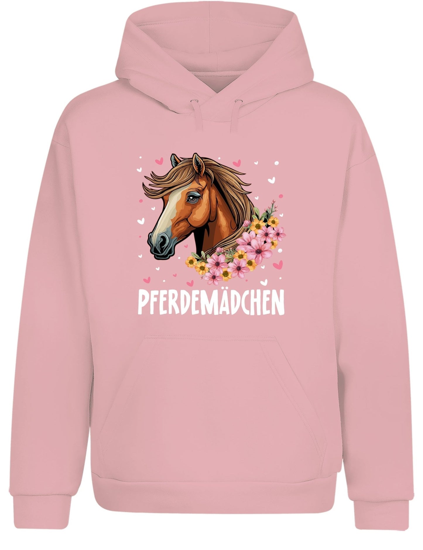 Pferdemädchen Statement Hoodie Kapuzenpullover Unisex - tshirtladen - Hoodie