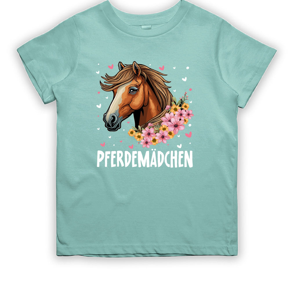 Pferdemädchen Kinder T-Shirt - tshirtladen