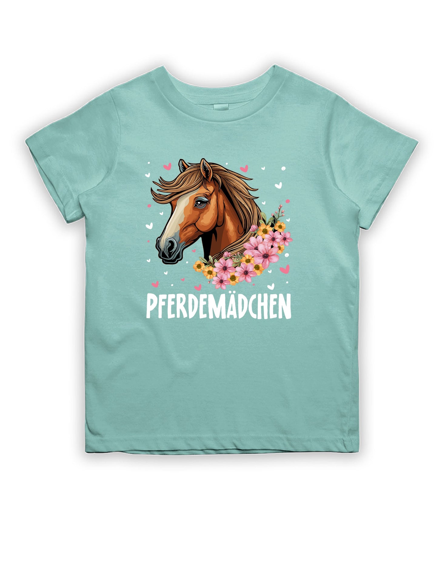 Pferdemädchen Kinder T-Shirt - tshirtladen