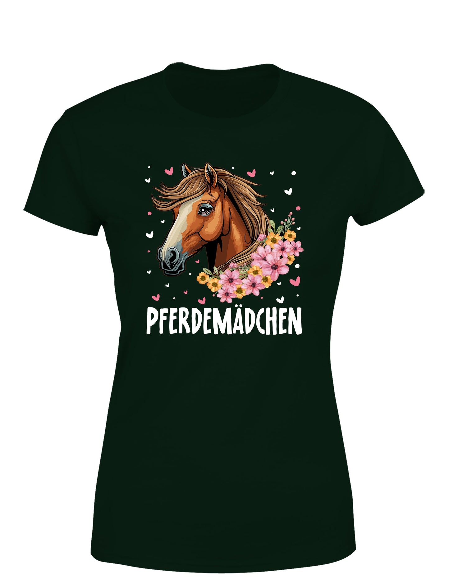 Pferdemädchen Statement Damen T-Shirt - tshirtladen