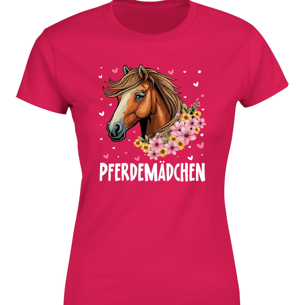 
                      
                        Pferdemädchen Statement Damen T-Shirt - tshirtladen
                      
                    