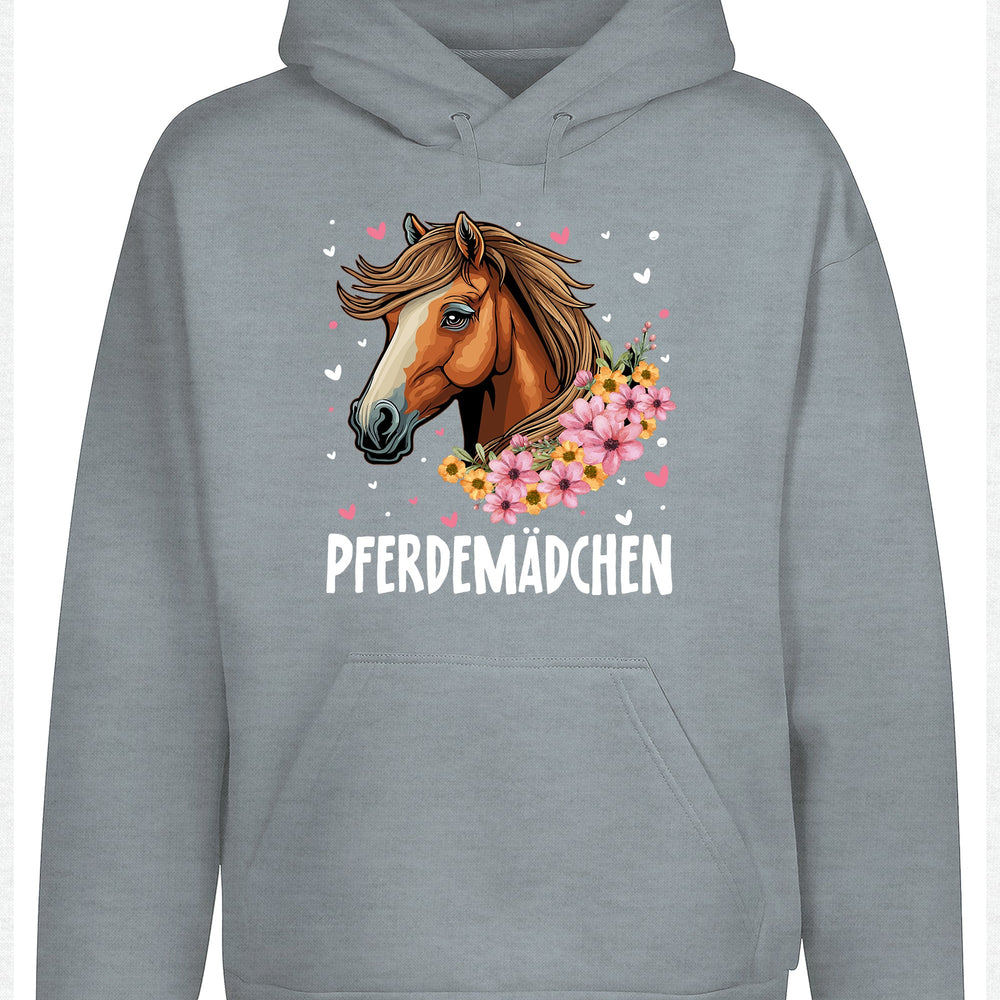 
                      
                        Pferdemädchen  Statement Hoodie Kapuzenpullover Unisex - tshirtladen
                      
                    