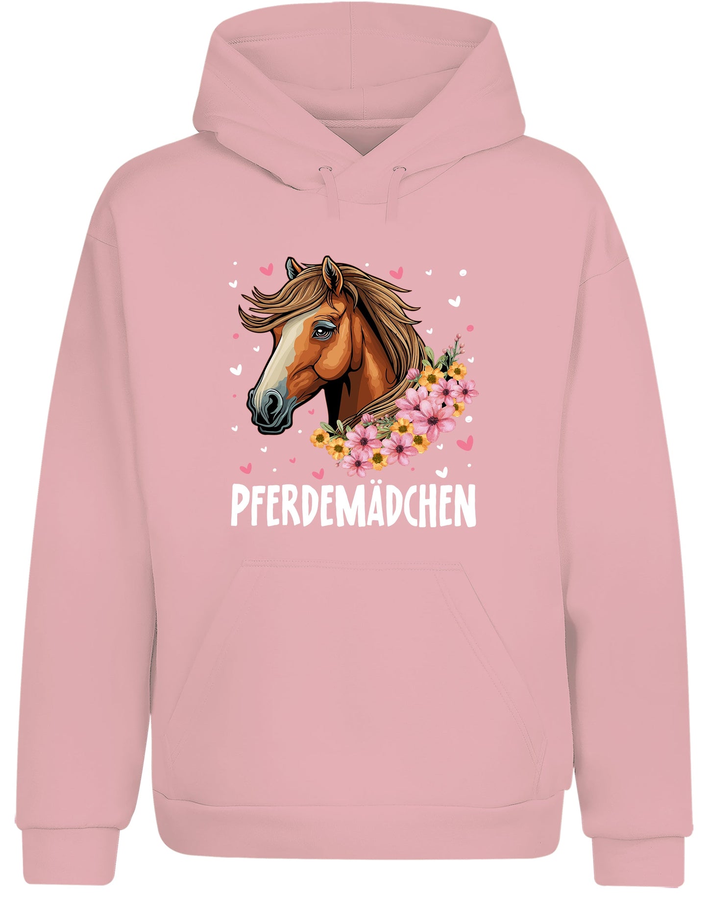 Pferdemädchen  Statement Hoodie Kapuzenpullover Unisex - tshirtladen