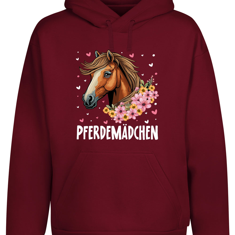 
                      
                        Pferdemädchen  Statement Hoodie Kapuzenpullover Unisex - tshirtladen
                      
                    