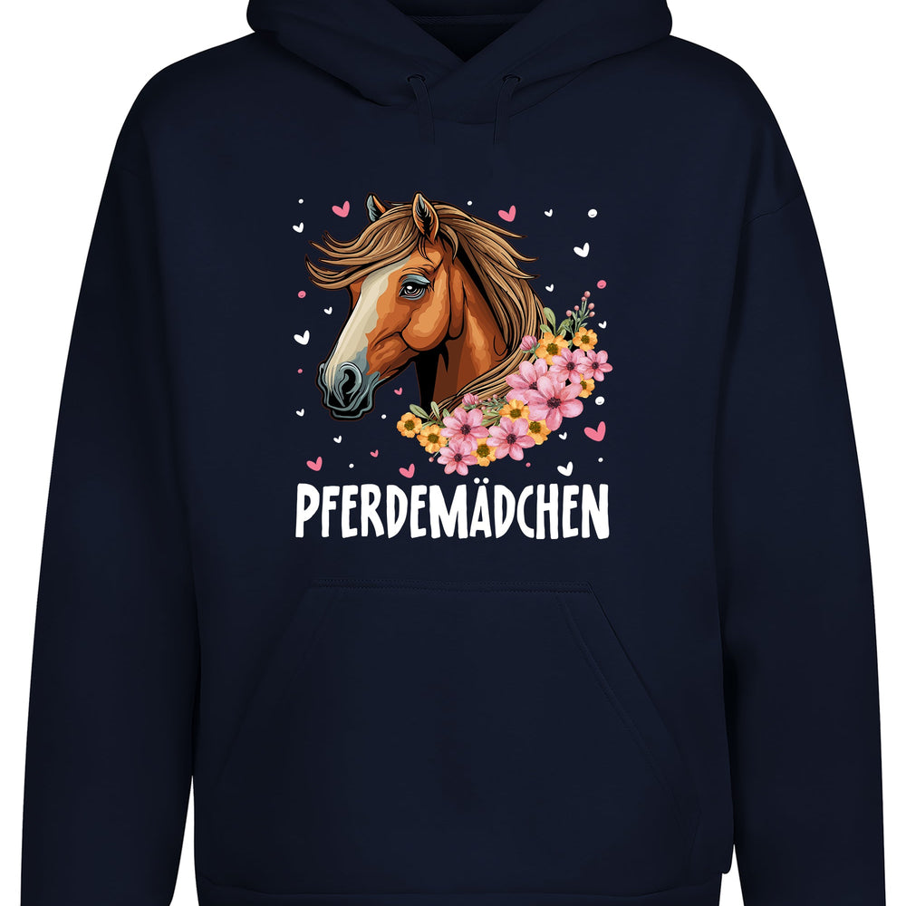 
                      
                        Pferdemädchen  Statement Hoodie Kapuzenpullover Unisex - tshirtladen
                      
                    