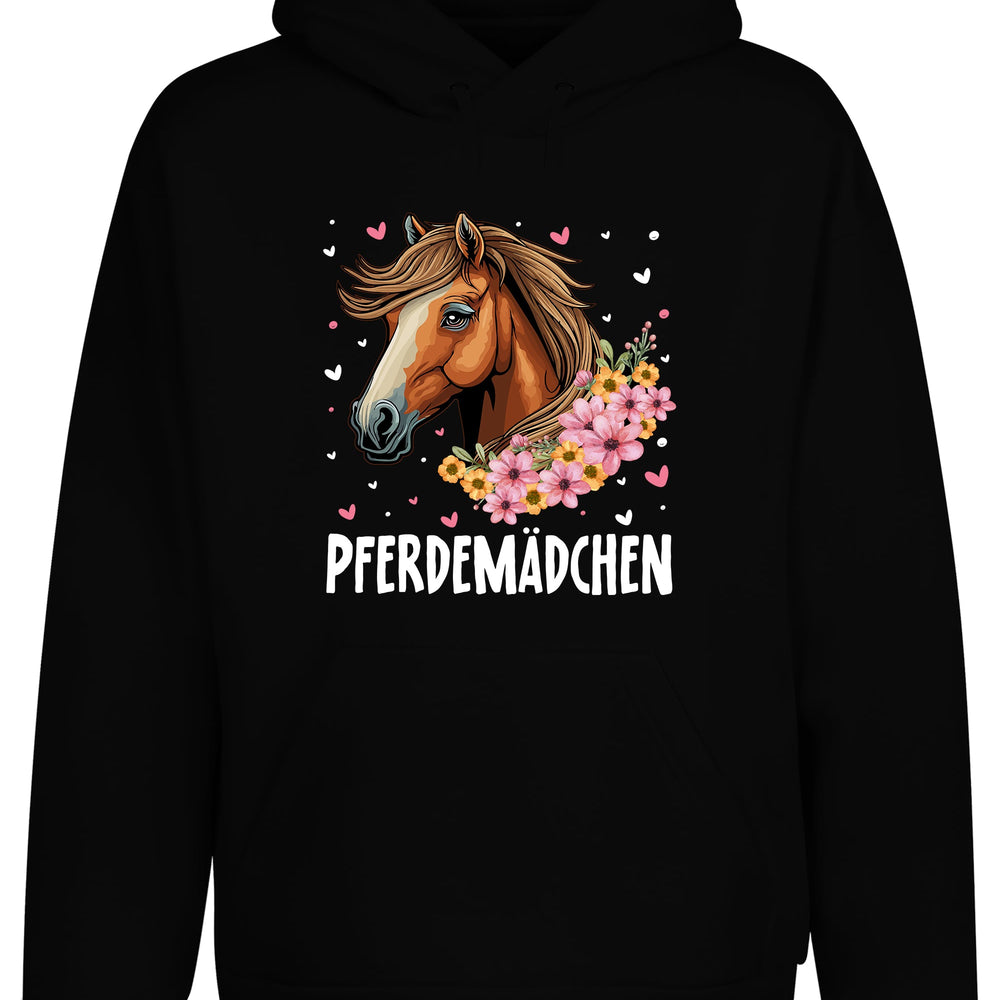 
                      
                        Pferdemädchen  Statement Hoodie Kapuzenpullover Unisex - tshirtladen
                      
                    