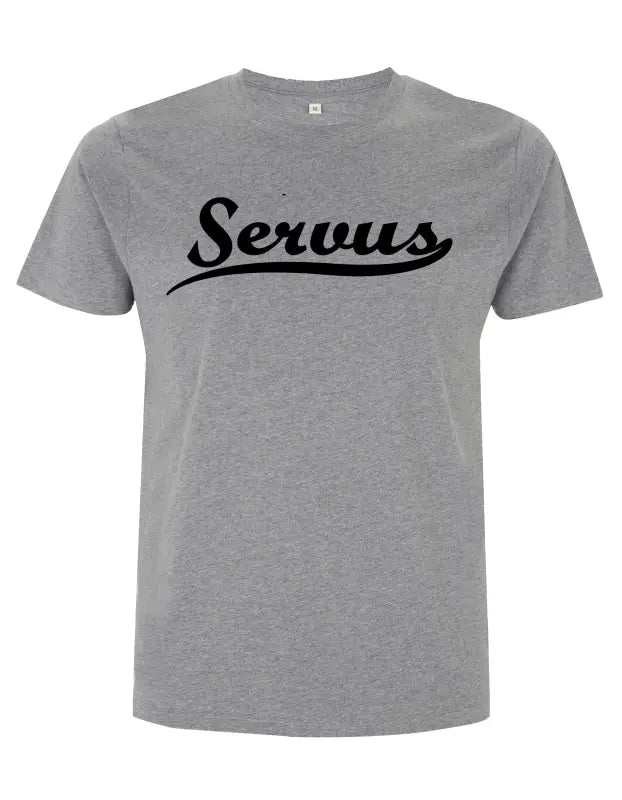 Plain Servus T - Shirt Herren - S / Grau