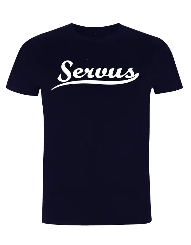Plain Servus T - Shirt Herren - S / Navy