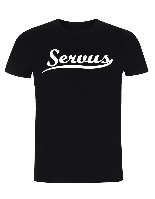 Plain Servus T - Shirt Herren - S / Schwarz