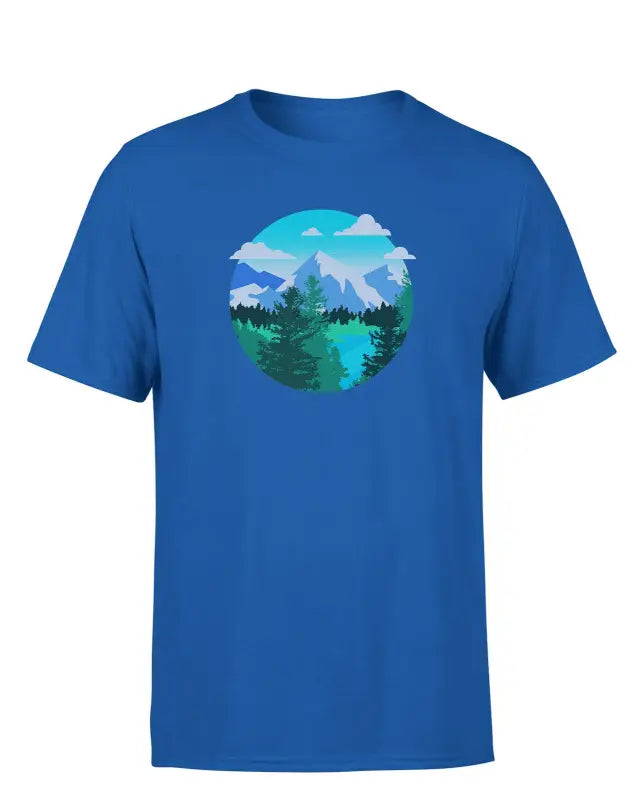 Planet Earth Outdoor Rasterized Herren T - Shirt