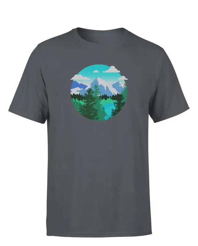 Planet Earth Outdoor Rasterized Herren T-Shirt - tshirtladen - 