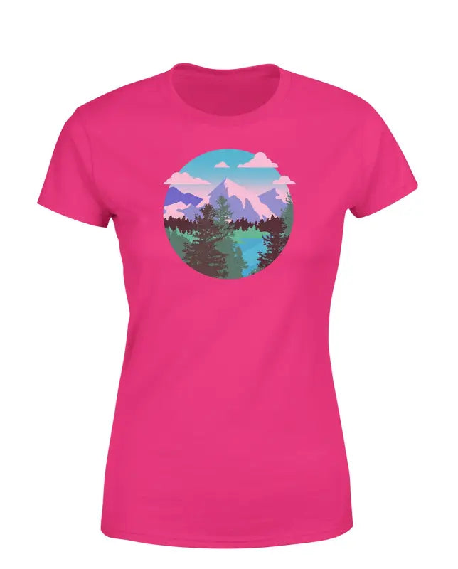 
                      
                        Planet Earth Rasterized Outdoor Damen T - Shirt - S / Bright Pink
                      
                    