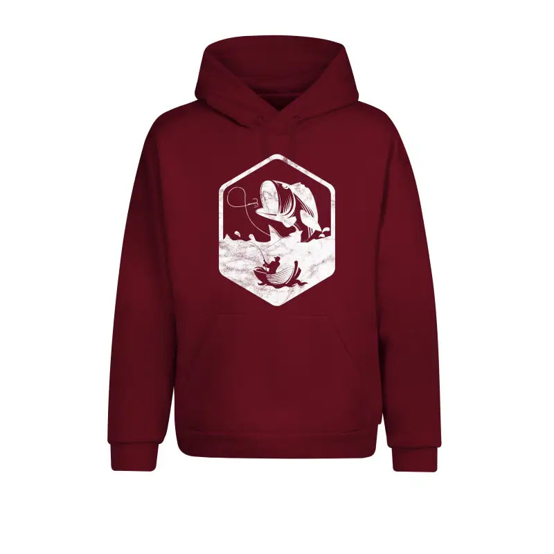 
                      
                        Retro fishing Boat & Catch Angler Hoodie Unisex - XS / Burgundy
                      
                    