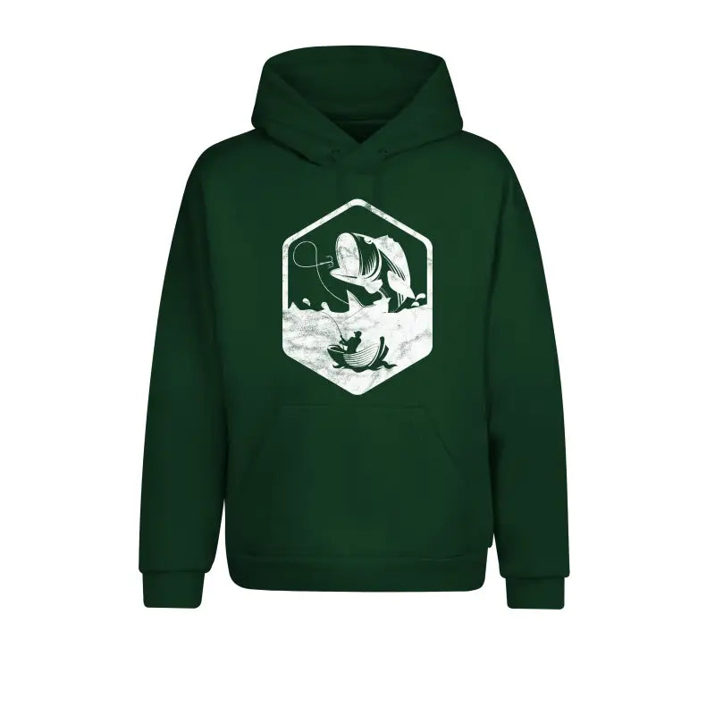 
                      
                        Retro fishing Boat & Catch Angler Hoodie Unisex - XS / Dunkelgrün
                      
                    