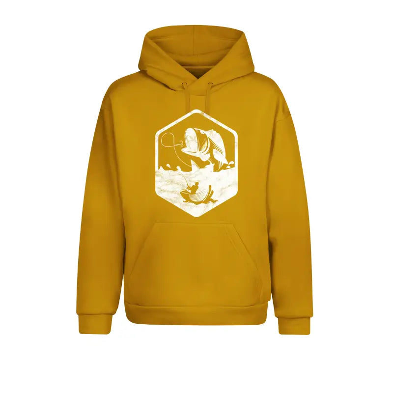 
                      
                        Retro fishing Boat & Catch Angler Hoodie Unisex - XS / Mustard
                      
                    