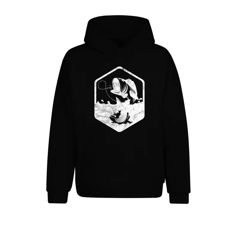 
                      
                        Retro fishing Boat & Catch Angler Hoodie Unisex - XS / Schwarz
                      
                    