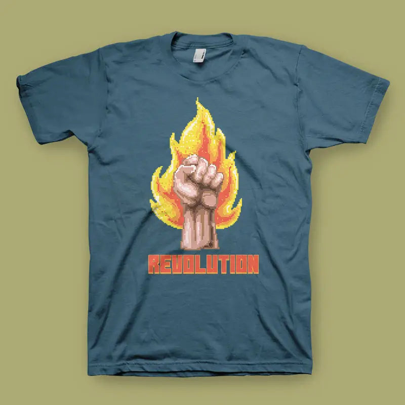 Revolution Herren T - Shirt - XS