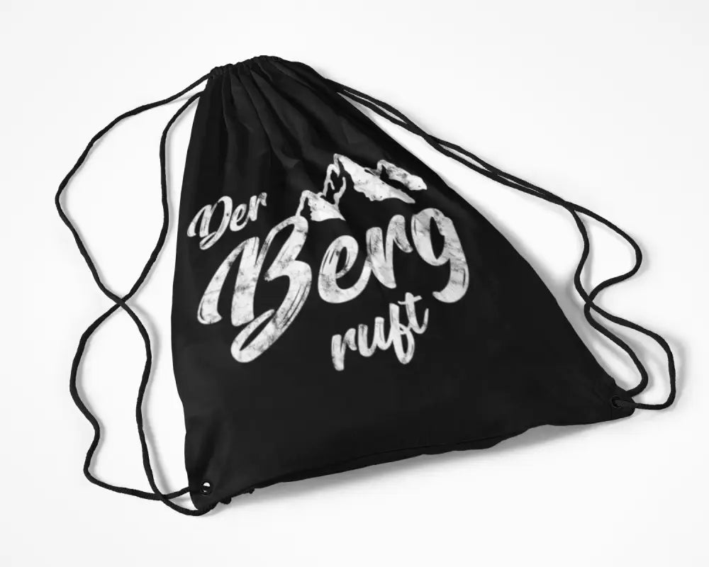 Rucksack | Drawspring Bag Der Berg ruft