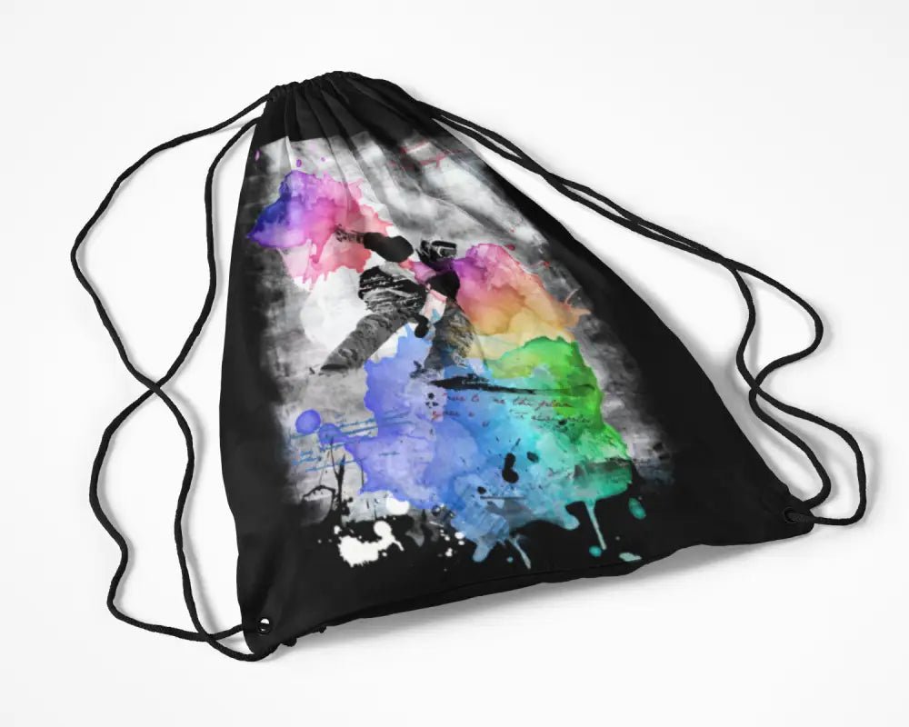 Rucksack | Drawspring Skifahrer - tshirtladen - 