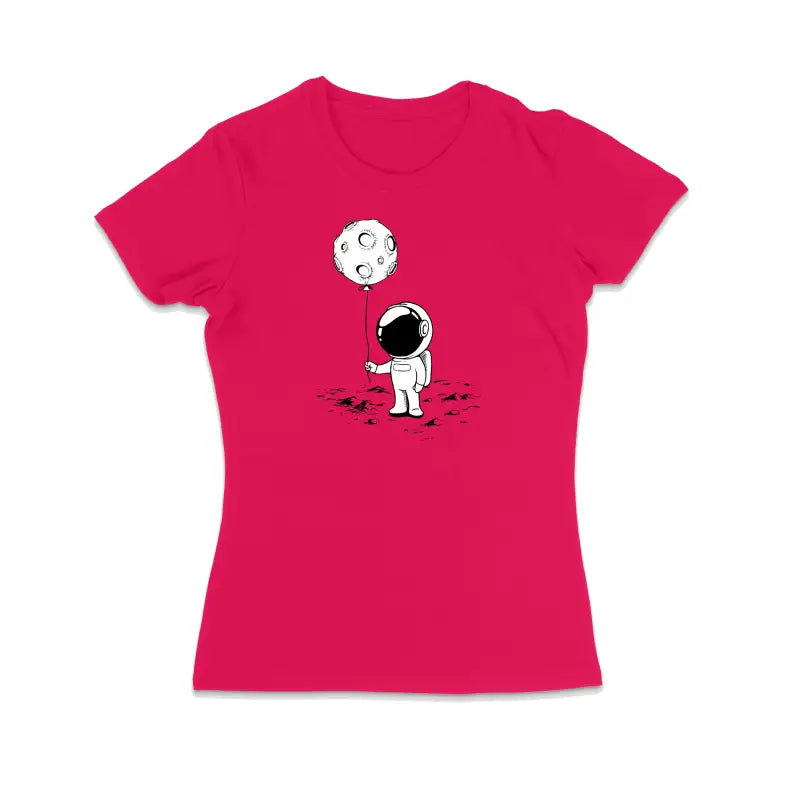 
                      
                        Rum and Rocket Balloon Astronaut Damen T - Shirt - S / Bright Pink
                      
                    