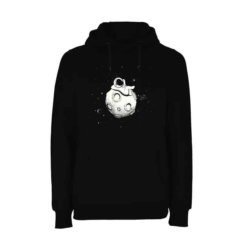 Rum and Rocket Chilling in the Space Hoodie Unisex - Schwarz / 104 - 110