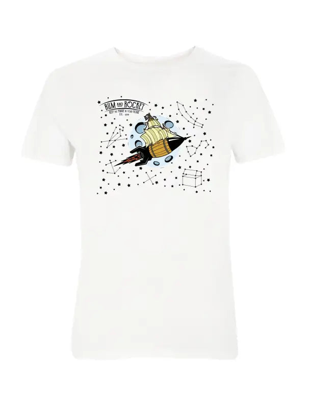 Rum and Rocket Constellation T - Shirt Herren - XS / Weiss