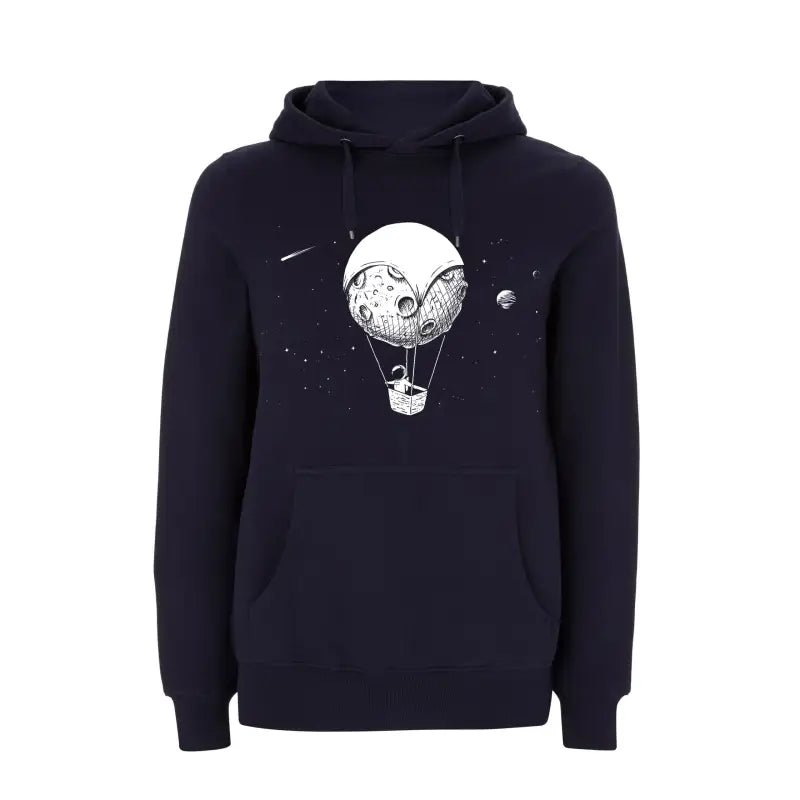 Rum and Rocket MoonBallon Hoodie Unisex - tshirtladen - 