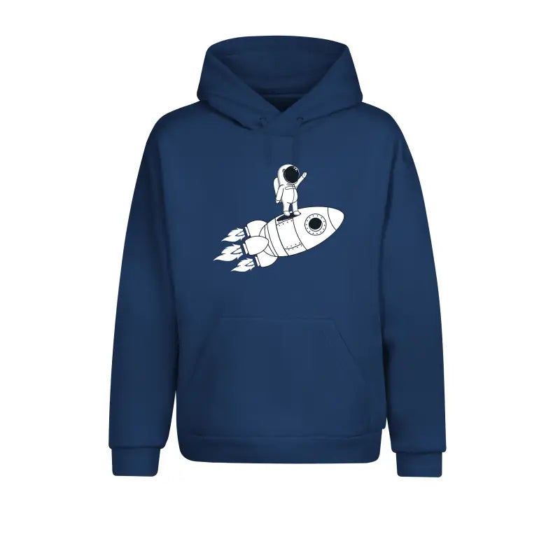 
                      
                        Rum and Rocket Waving Astronaut Hoodie Unisex - XS / Ink
                      
                    