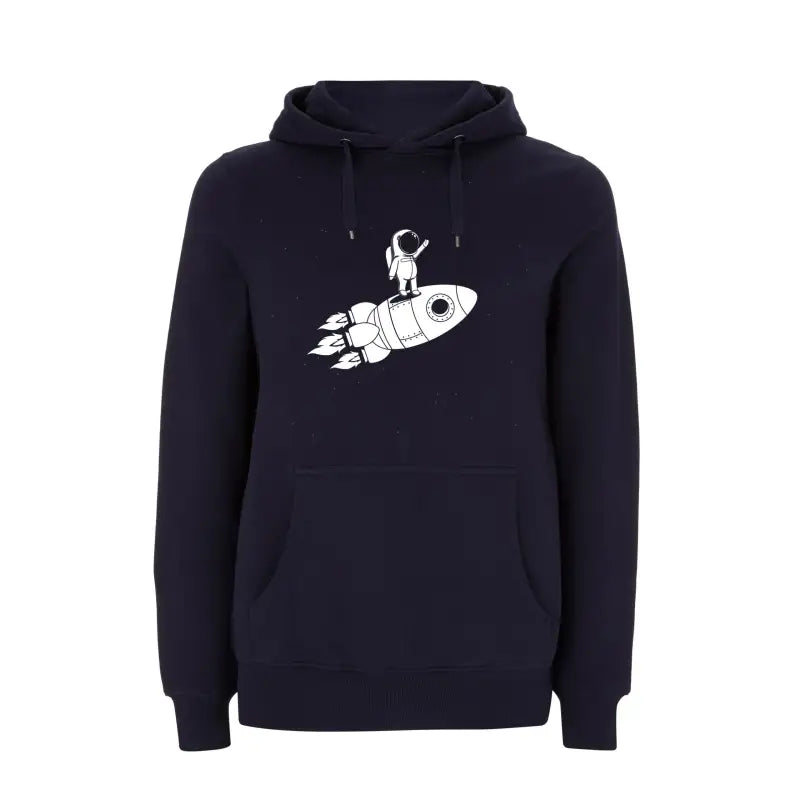 
                      
                        Rum and Rocket Waving Austronaut Hoodie Unisex - Navy / 3/4 XS
                      
                    