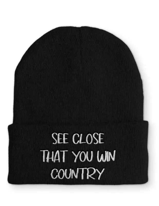See close that u win country Statement Mütze mit Spruch - tshirtladen - 