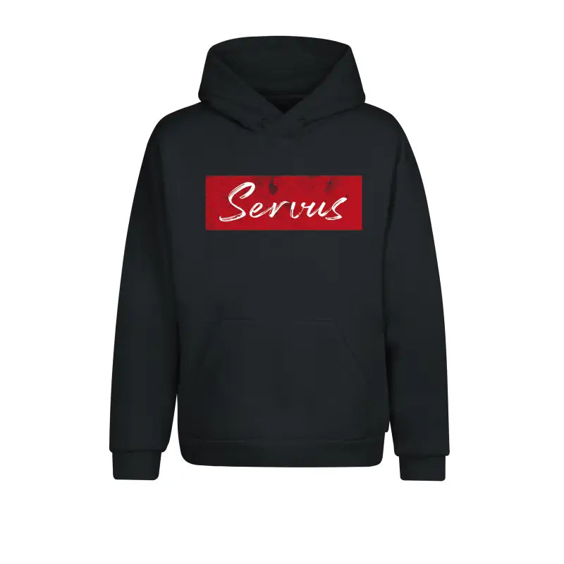 #Servus Statement Hoodie Unisex - XS / Charcoal (Heather)